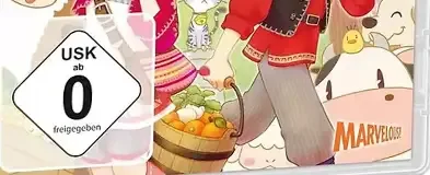 Story of Seasons: Grand Bazaar, the USK square on its front