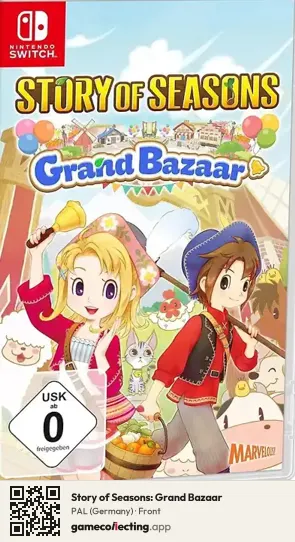 Story of Seasons: Grand Bazaar Nintendo Switch, Germany box front