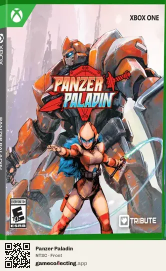 Panzer Paladin Xbox One, NTSC box front