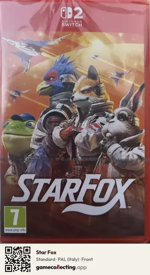 Star Fox Nintendo Switch 2, Italy box front