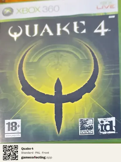 Quake 4 Xbox 360, PAL box front