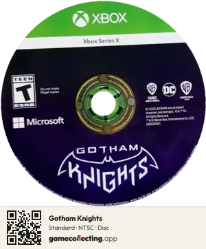 Gotham Knights Xbox Series X, NTSC disc