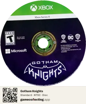 Gotham Knights Xbox Series X, NTSC disc