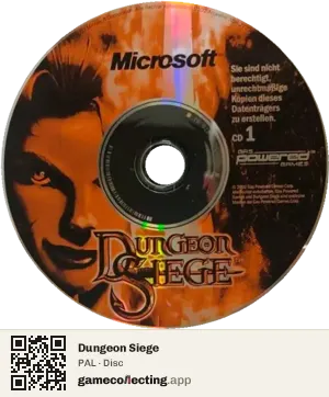 Dungeon Siege Computer, PAL disc