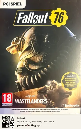 Fallout Computer, PAL box front