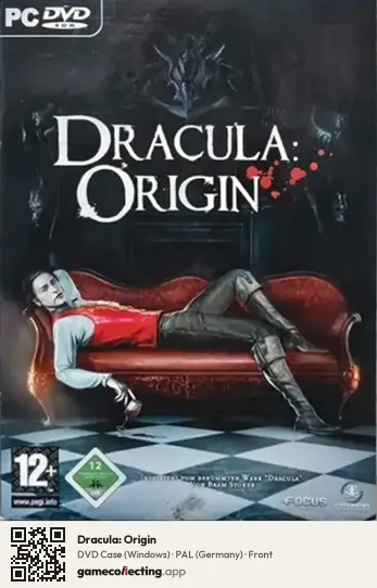 Dracula: Origin Computer, Germany box front