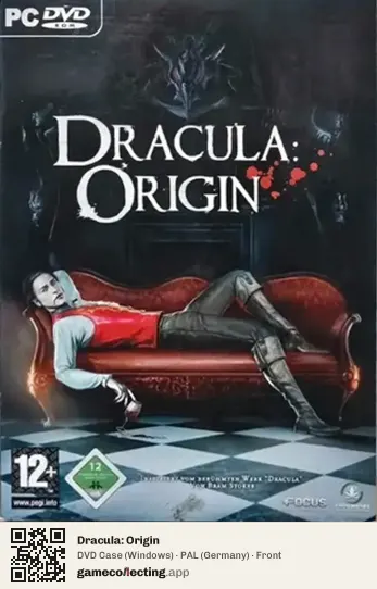 Dracula: Origin Computer, Germany box front