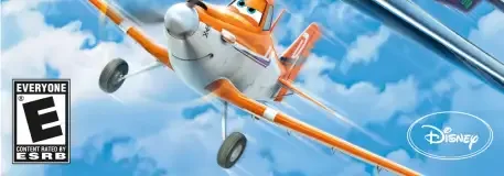 Disney Planes, the ESRB box on its front