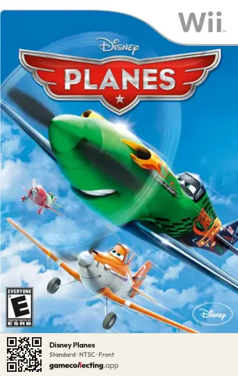 Disney Planes Nintendo Wii, NTSC box front
