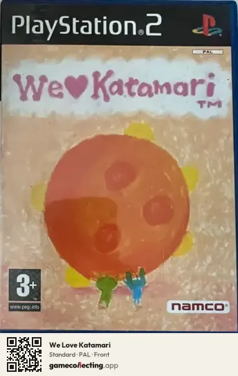 We Love Katamari PlayStation 2, PAL box front