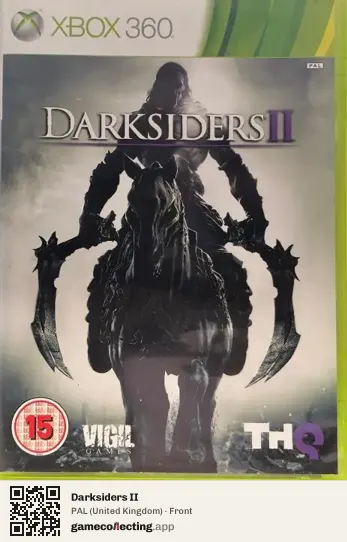 Darksiders II Xbox 360, United Kingdom box front