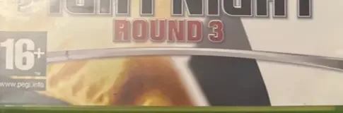 Fight Night Round 3, the PEGI square on its front