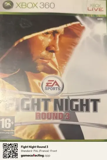 Fight Night Round 3 Xbox 360, France box front