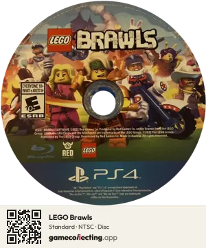 LEGO Brawls PlayStation 4, NTSC disc