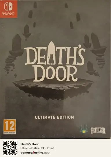 Death's Door Nintendo Switch, PAL box front