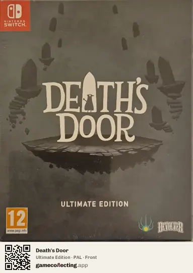Death's Door Nintendo Switch, PAL box front