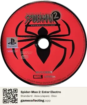 Spider-Man 2: Enter Electro PlayStation, Asia disc