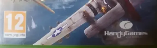 Aces of the Luftwaffe: Squadron, the PEGI square on its front