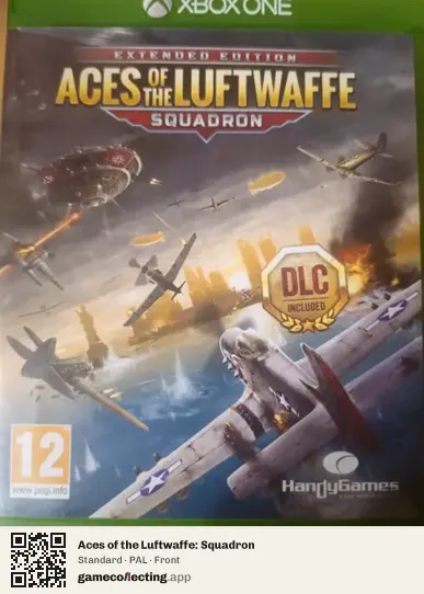 Aces of the Luftwaffe: Squadron Xbox One, PAL box front