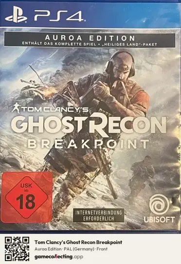 Tom Clancy's Ghost Recon Breakpoint PlayStation 4, Germany box front