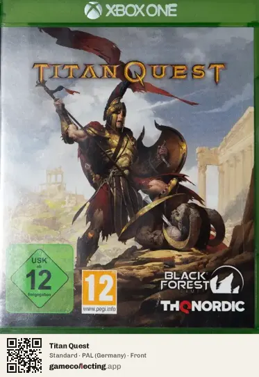 Titan Quest Xbox One, Germany box front