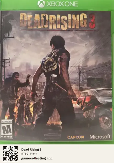 Dead Rising 3 Xbox One, NTSC box front