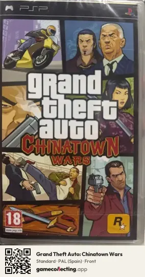 Grand Theft Auto: Chinatown Wars PlayStation Portable, Spain box front