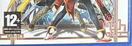 Suikoden V, the PEGI square on its front