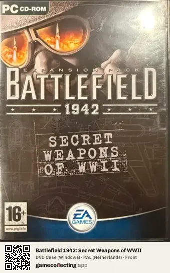 Battlefield 1942: Secret Weapons of WWII Computer, Netherlands box front