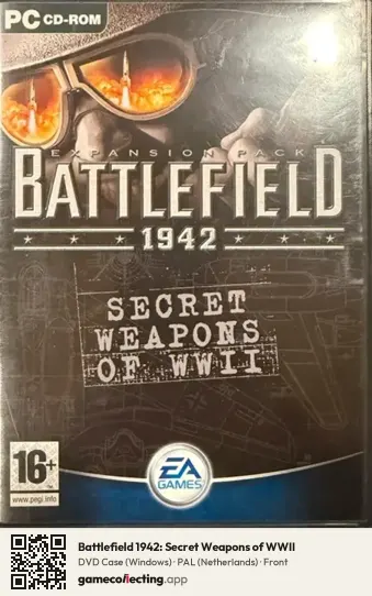 Battlefield 1942: Secret Weapons of WWII Computer, Netherlands box front