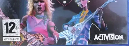 Guitar Hero Encore: Rocks the 80s, the PEGI square on its front
