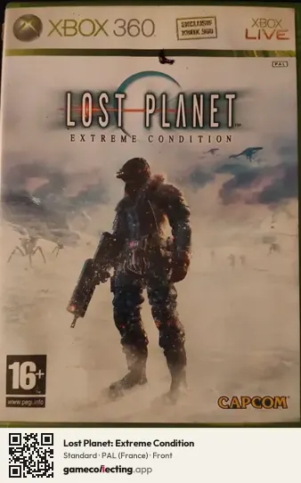 Lost Planet: Extreme Condition Xbox 360, France box front