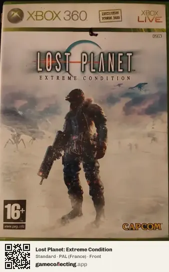 Lost Planet: Extreme Condition Xbox 360, France box front