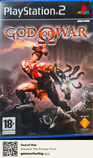 God of War PlayStation 2, France box front