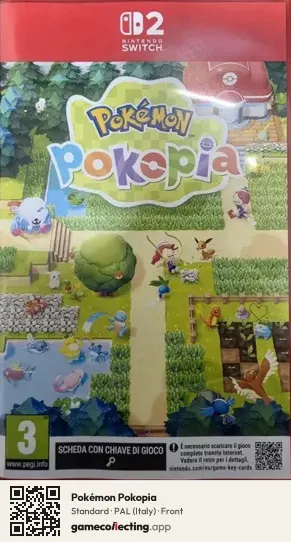 Pokémon Pokopia Nintendo Switch 2, Italy box front
