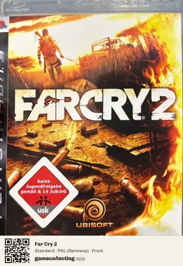 Far Cry 2 PlayStation 3, Germany box front