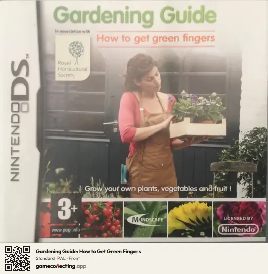 Gardening Guide: How to Get Green Fingers Nintendo DS, PAL box front
