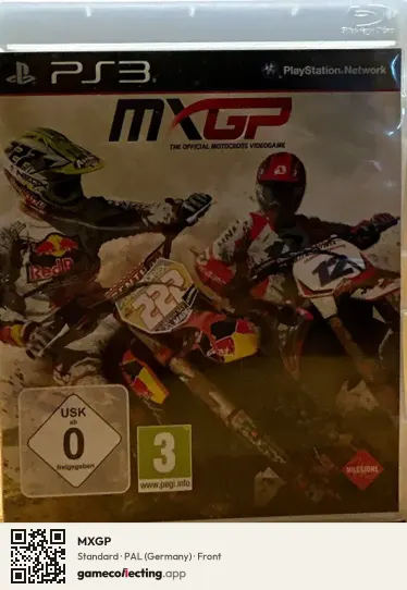 MXGP PlayStation 3, Germany box front
