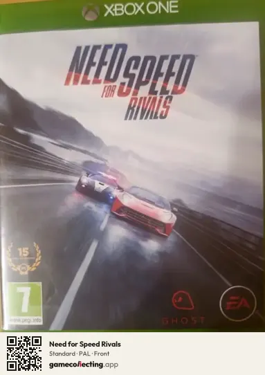 Need for Speed Rivals Xbox One, PAL box front