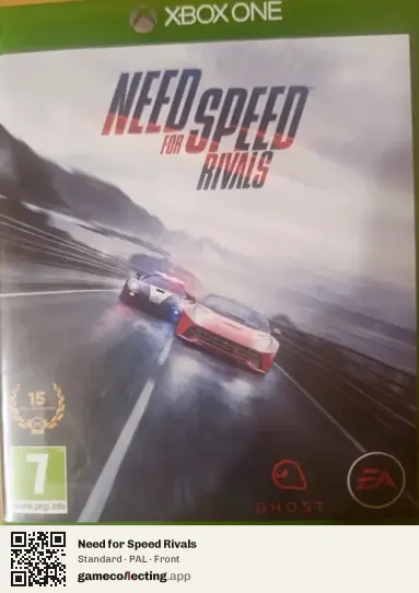 Need for Speed Rivals Xbox One, PAL box front