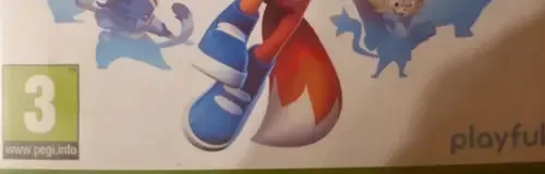 Super Lucky's Tale, the PEGI square on its front