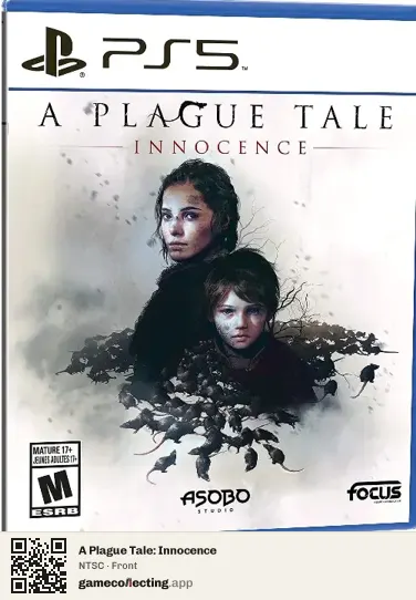 A Plague Tale: Innocence PlayStation 5, NTSC box front