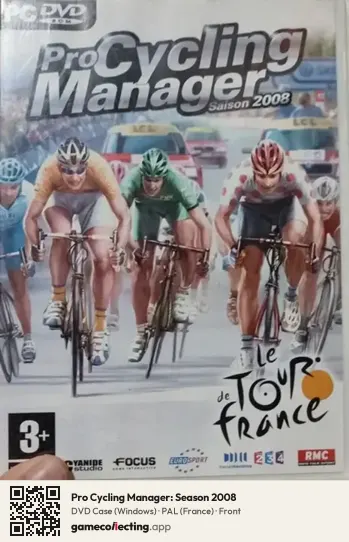 Pro Cycling Manager: Season 2008 Computer, France box front
