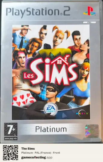 The Sims PlayStation 2, France box front