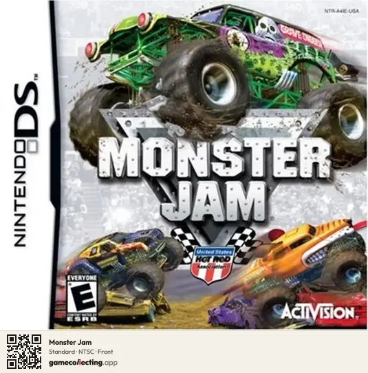 Monster Jam Nintendo DS, NTSC box front