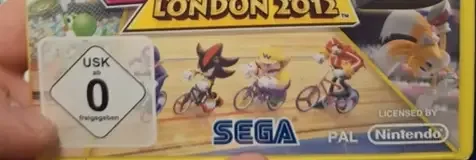 Mario & Sonic at the Olympic Games, the USK square on its front