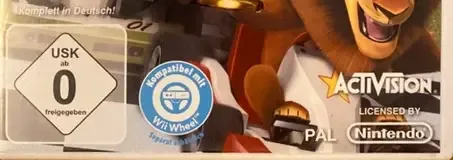 DreamWorks Super Star Kartz, the USK square on its front