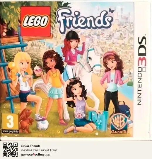 LEGO Friends Nintendo 3DS, France box front