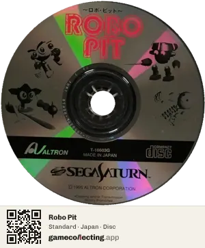 Robo Pit Sega Saturn, Japan disc