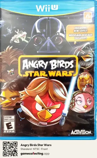 Angry Birds Star Wars Nintendo Wii U, NTSC box front